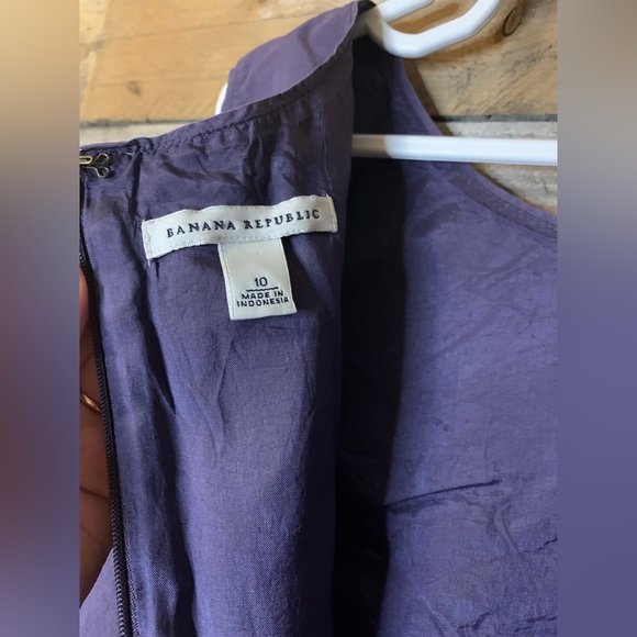 Purple banana republic dress - Picture 8 of 8